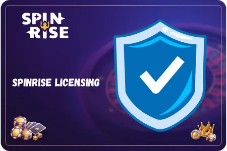 Spinrise casino licence and security