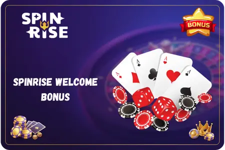 Spinrise welcome bonus first deposit